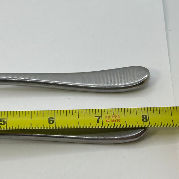 2 Place/Oval Soup Spoon Brynley Satin (Stainless) by Mikasa 8" - Picture 1 of 6